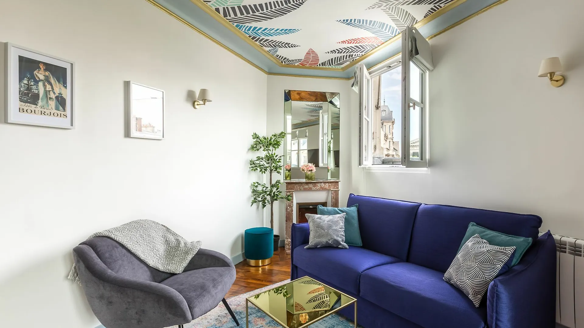 Luxury 2 Bedroom Duplex With Ac Paris