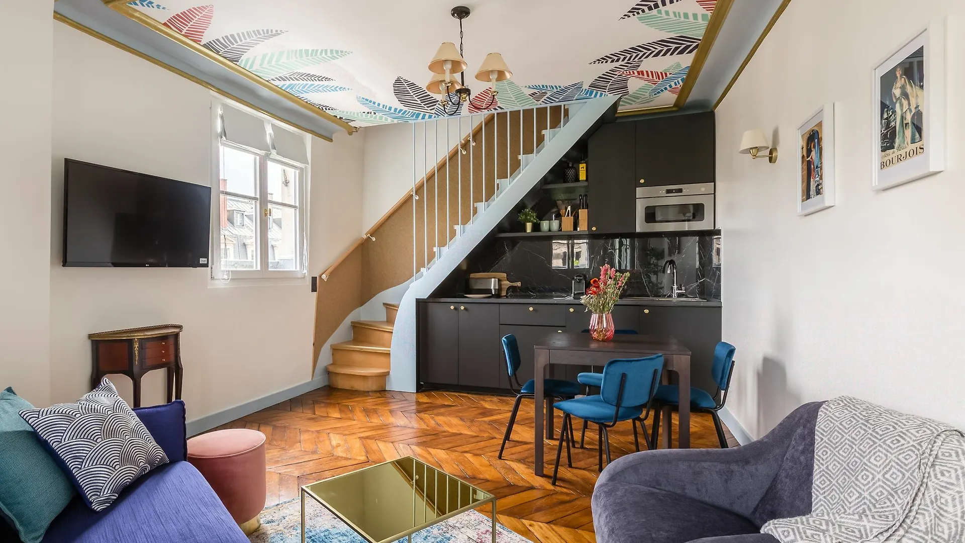 Luxury 2 Bedroom Duplex With Ac * Paris