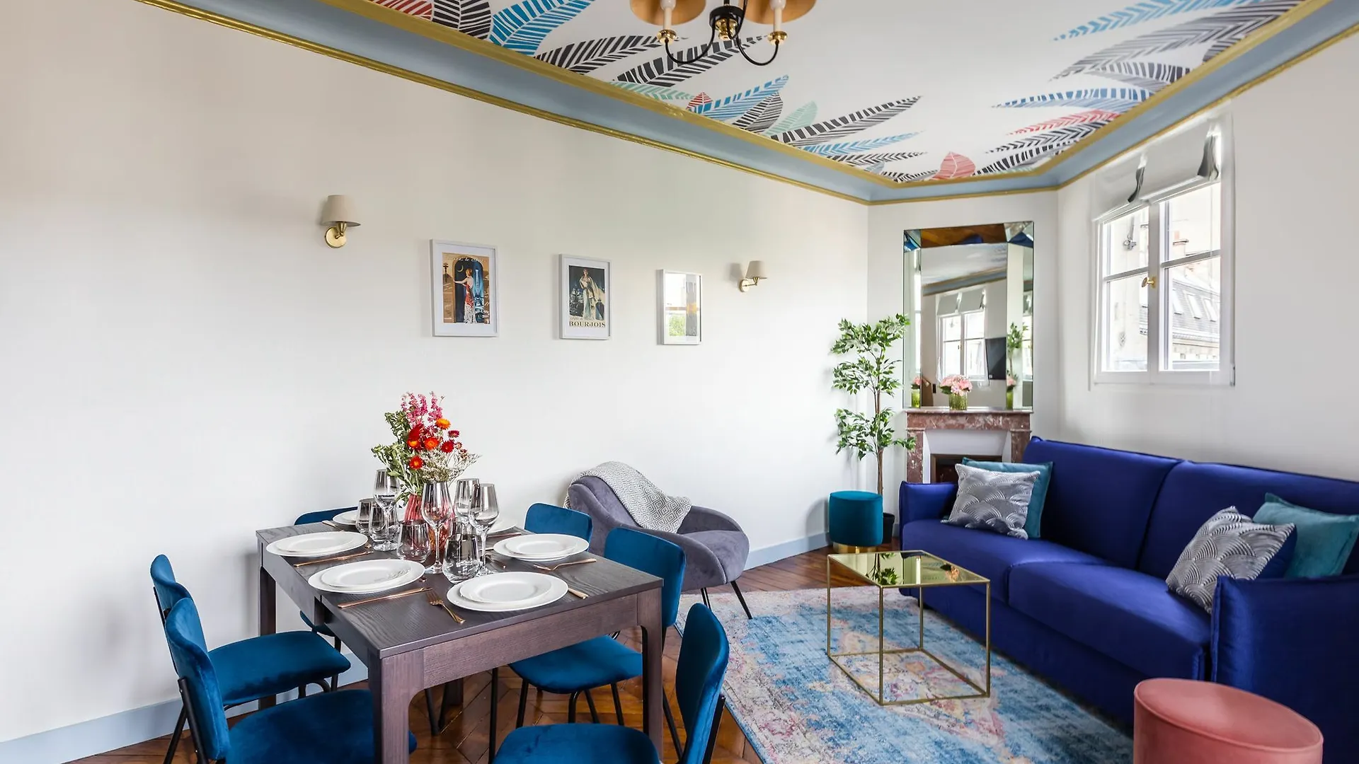 Apartament Luxury 2 Bedroom Duplex With Ac Paryż